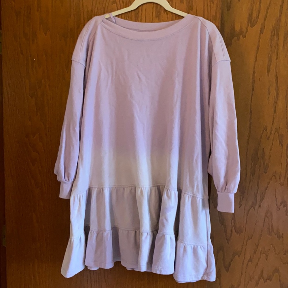 Free People “we the free” sweatshirt dress